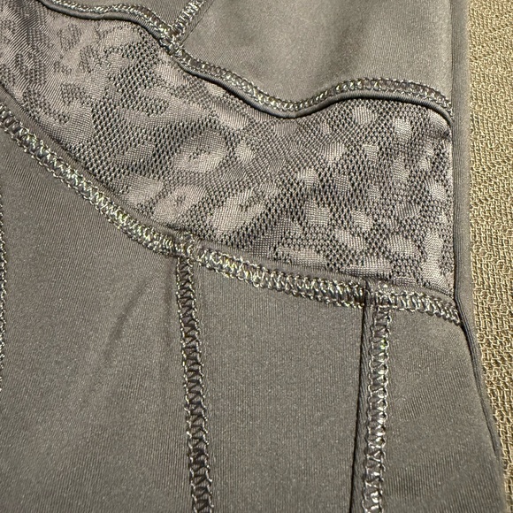 Stella McCartney + Adidas mesh workout yoga tennis gym cheetah sports bra top - Picture 5 of 15